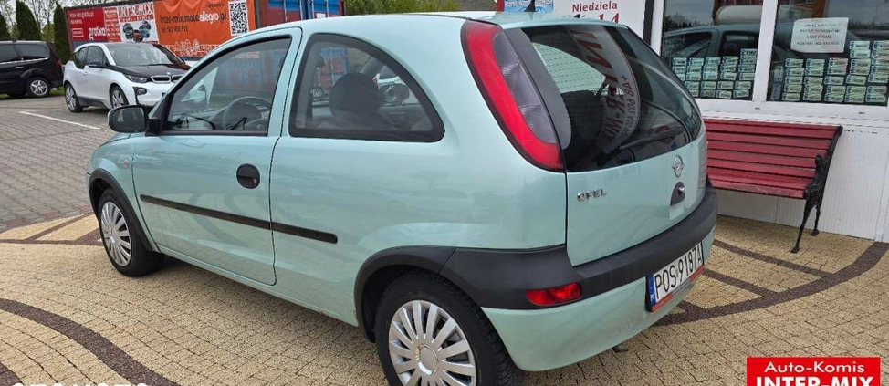 Opel Corsa cena 3300 przebieg: 93000, rok produkcji 2001 z Zagórz małe 191